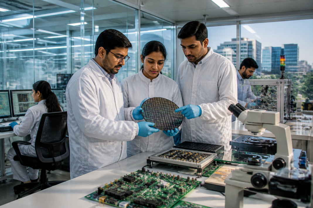 SEMICON Telangana proposal linking chip design, research and semiconductor industry capabilities in Telangana.