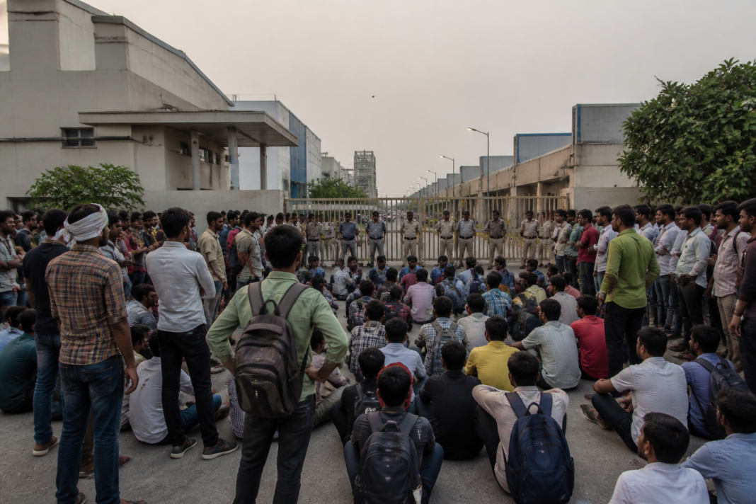 Gurugram labour protest bail case linked to worker mobilisation in Manesar