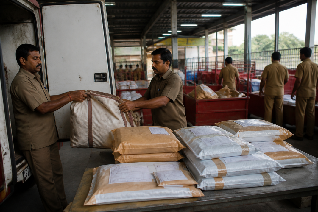 India Post logistics for West Bengal Higher Secondary exams and secure question paper delivery