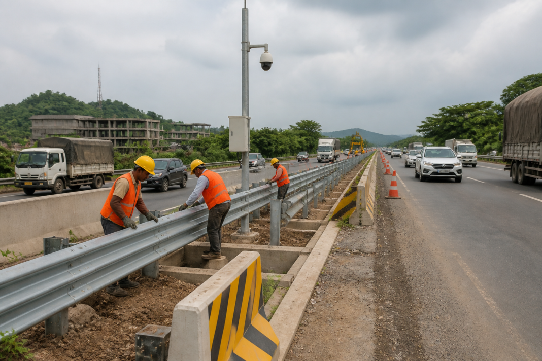 CCTV and barriers planned at black spots on the Mumbai-Ahmedabad highway in Palghar