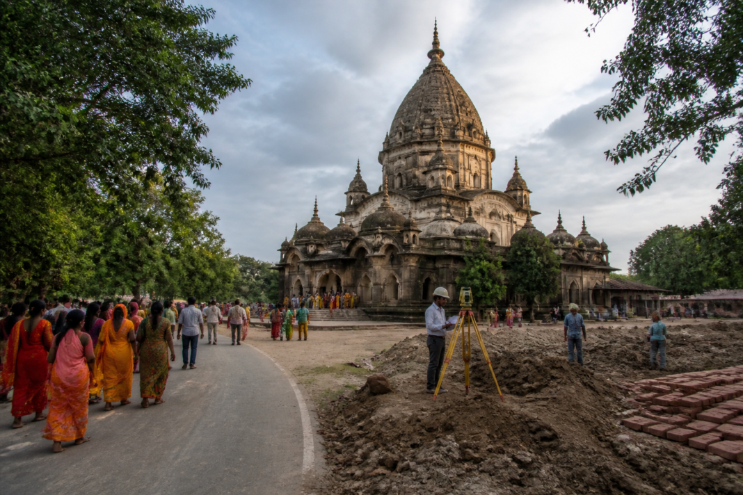Madhupur Temple development site in Cooch Behar linked to Srimanta Sankardev