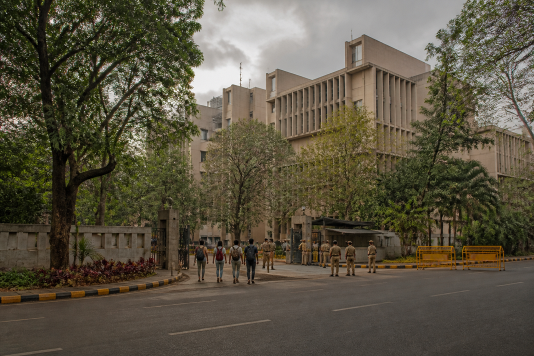 IIT Bombay campus linked to the investigation into a student death and professor FIR