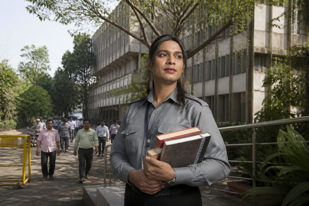 Transgender employment Pune: a civic security guard studying law in an urban institution