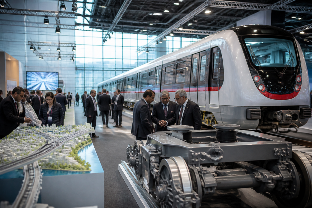 Delhi Metro international expansion represented at a global rail transport exhibition in Berlin