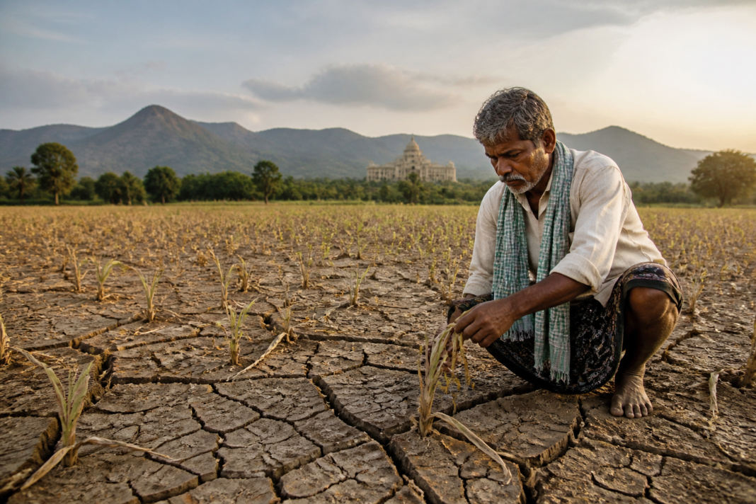 Karnataka drought relief debate in the state legislature over farmers and Western Ghats policy
