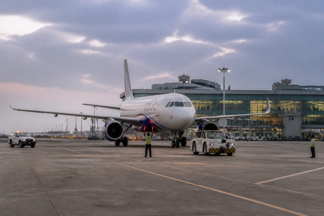 Noida Jaipur flight returned to Noida International Airport after a technical problem.