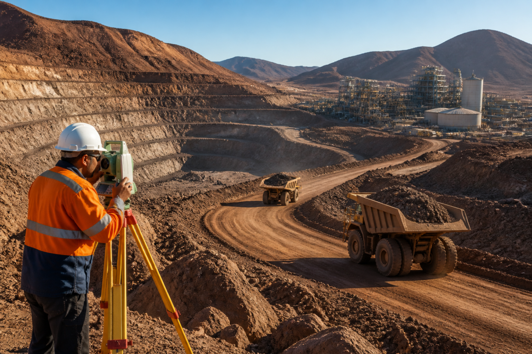Hindustan Copper Chile JV strategy shown through a copper mine and industrial processing landscape
