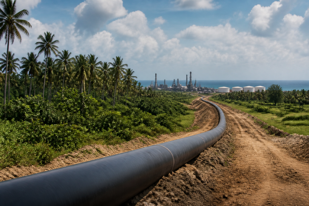 Kochi-Thoothukudi gas pipeline route connecting southern India’s energy network