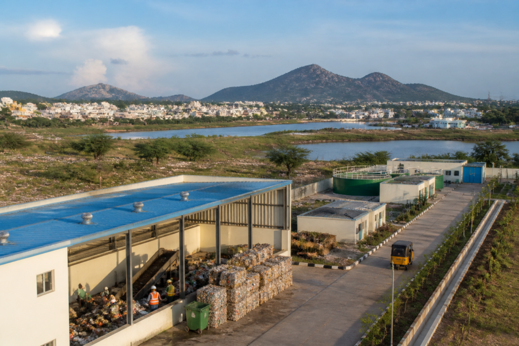 Kuppam development projects include new civic infrastructure and a waste treatment facility in Andhra Pradesh.