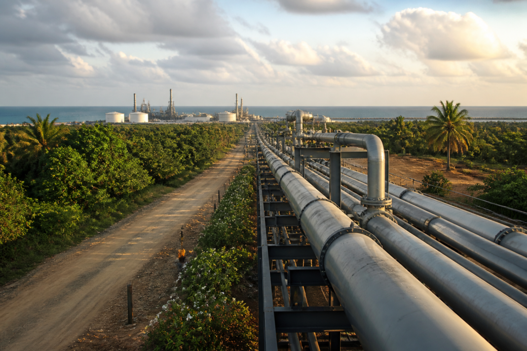 Kochi-Thoothukudi gas pipeline project connecting southern Indian cities