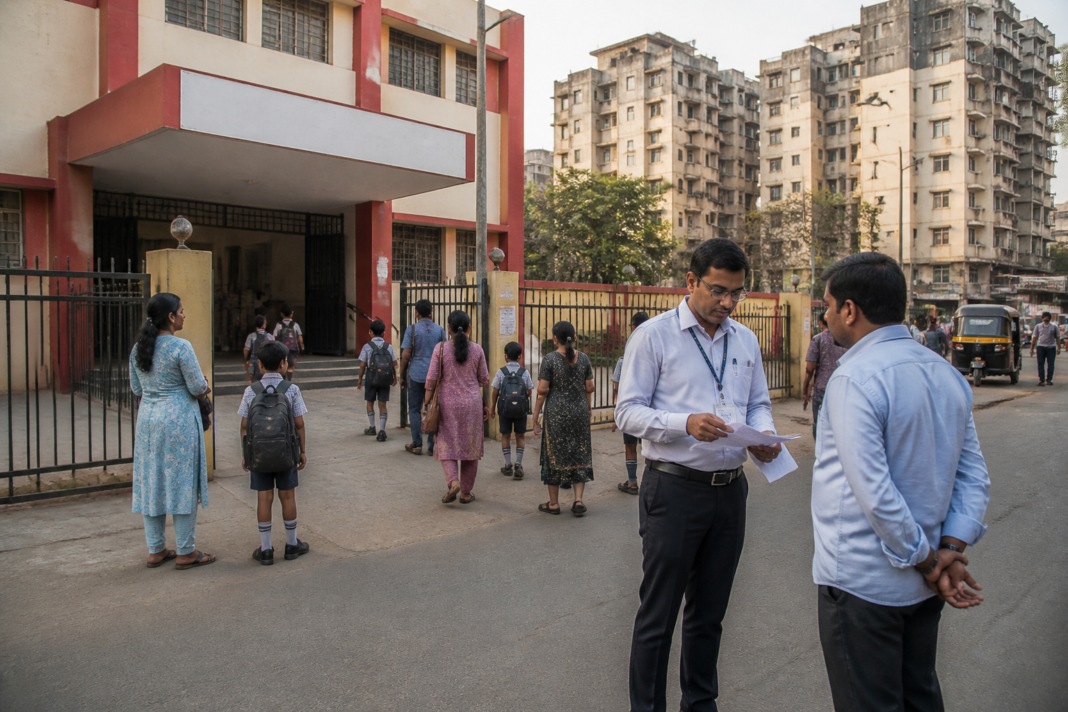 Bhayandar school notice linked to a reported charge on a student's tiffin