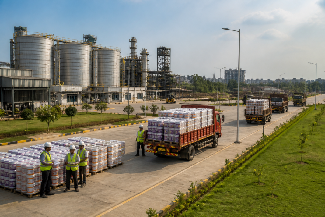 Berger Paints expansion and manufacturing growth in India’s urban construction market