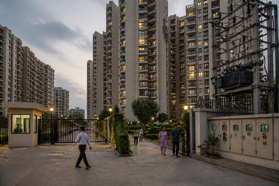 RG Residency housing society in Noida linked to the maintenance charges court case