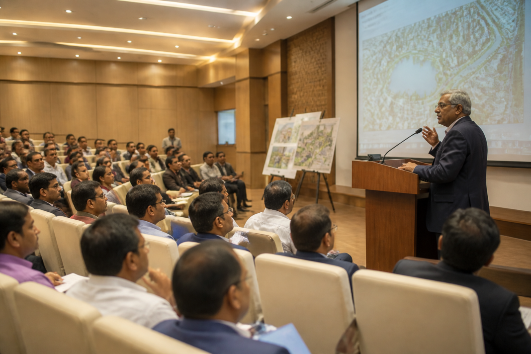 Anti-corruption institutions and oversight discussed at an urban governance lecture in Hyderabad