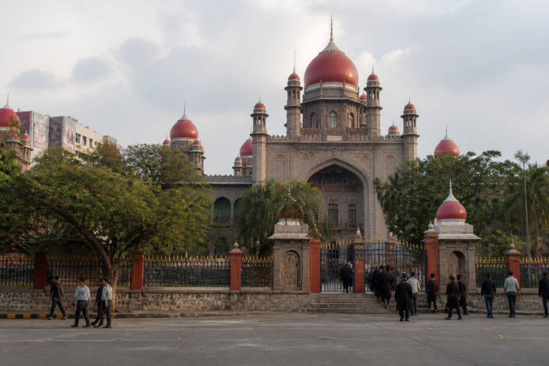 Telangana High Court building linked to The Paradise ticket hike case