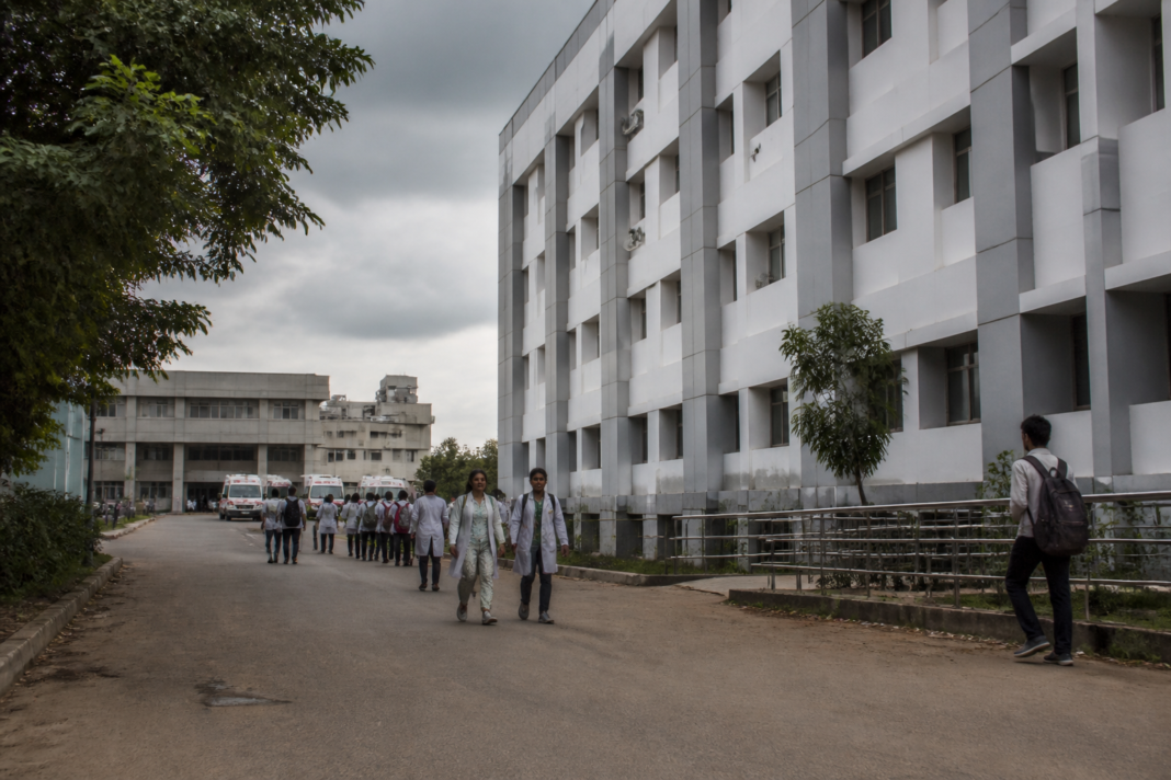 East Bardhaman medical college campus linked to a hospital admission halt
