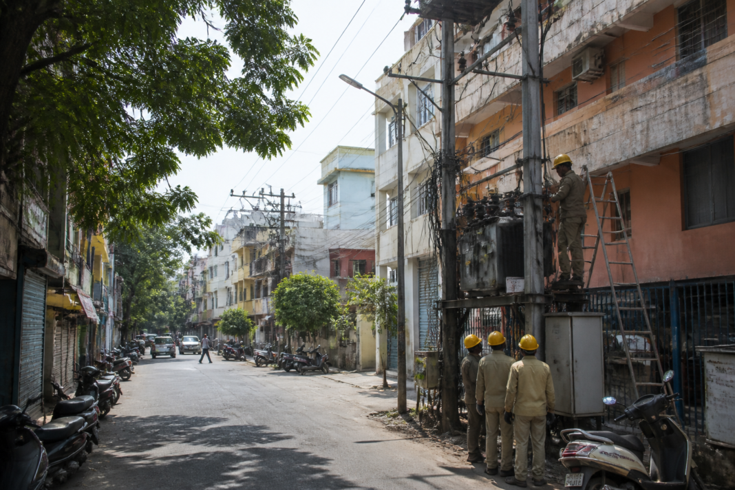 Chennai power shutdown notice affecting urban neighbourhoods and electricity infrastructure.