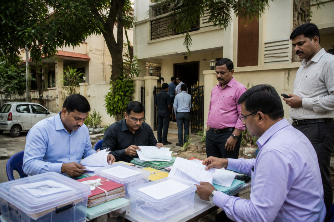 Karnataka Lokayukta raids investigating alleged illegal assets linked to government officials