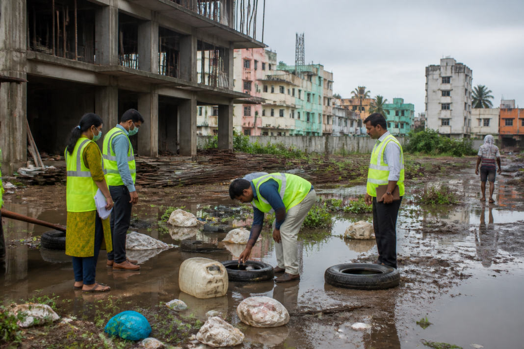 Tambaram stagnant water fines drive targeting mosquito breeding near urban construction sites