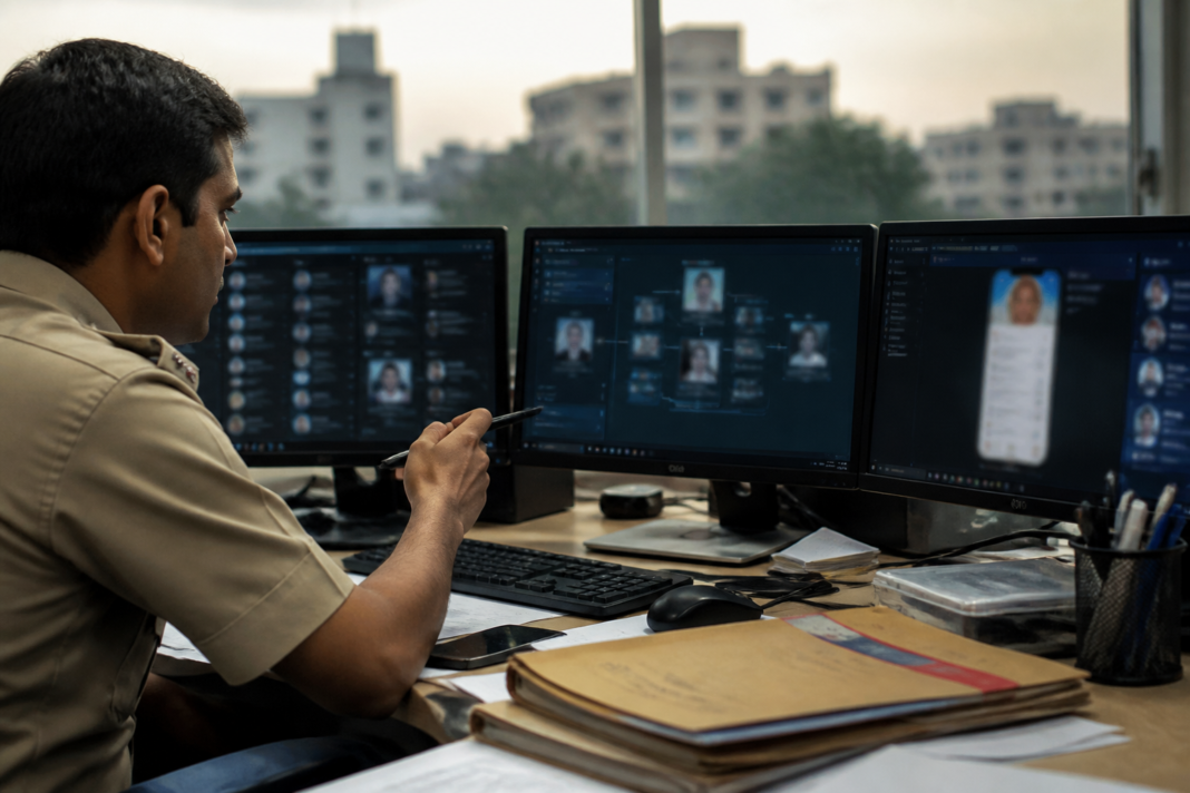 AI-morphed image case involving a Faridabad cyber police investigation
