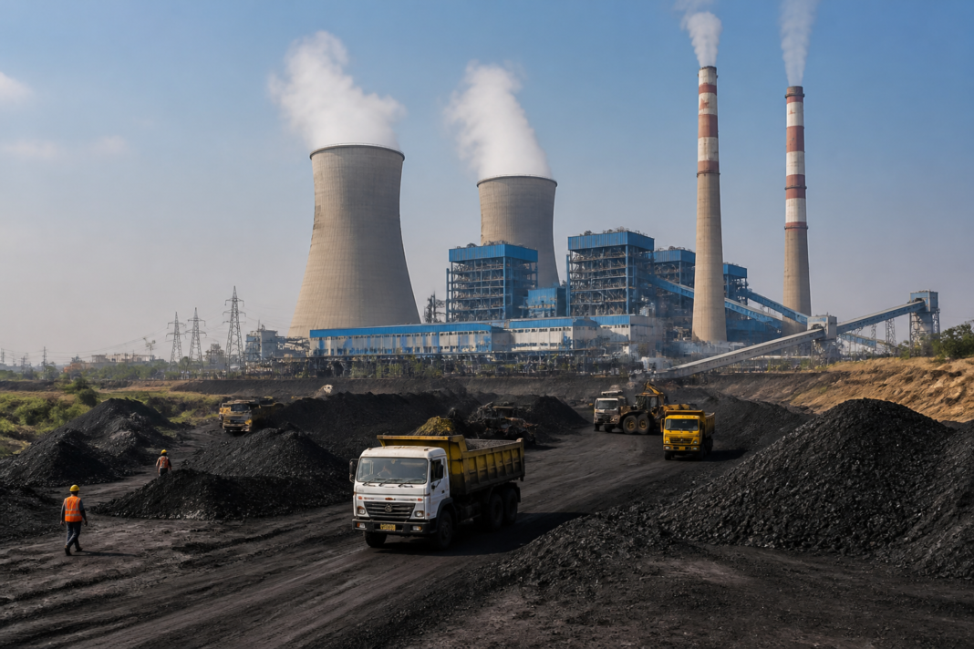 Yadadri power plant and coal supply infrastructure in Telangana