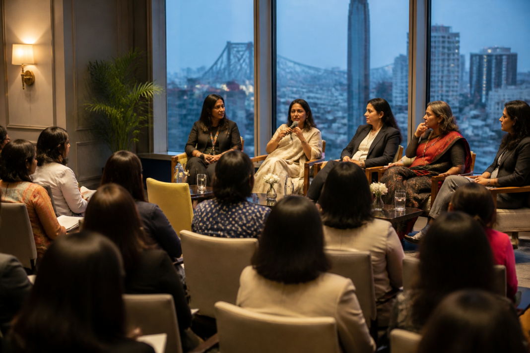 Women return to work symposium with professionals discussing an MSME hiring playbook in Kolkata