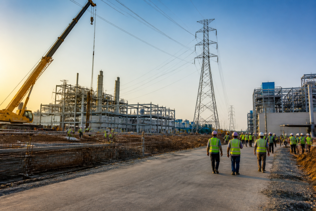Kalpataru Projects infrastructure construction site representing its new orders