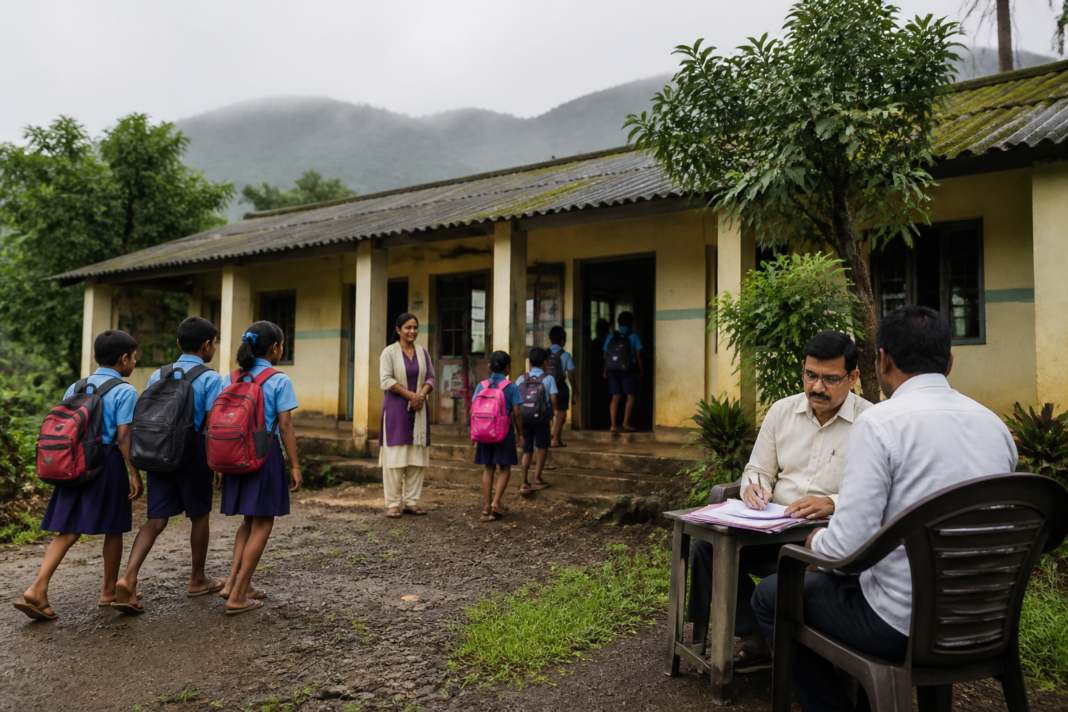 Palghar teacher recruitment has eased classroom shortages while school supervision posts remain vacant.
