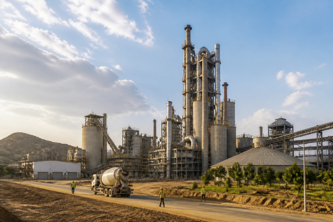UltraTech Cement capacity expansion at a cement plant in India