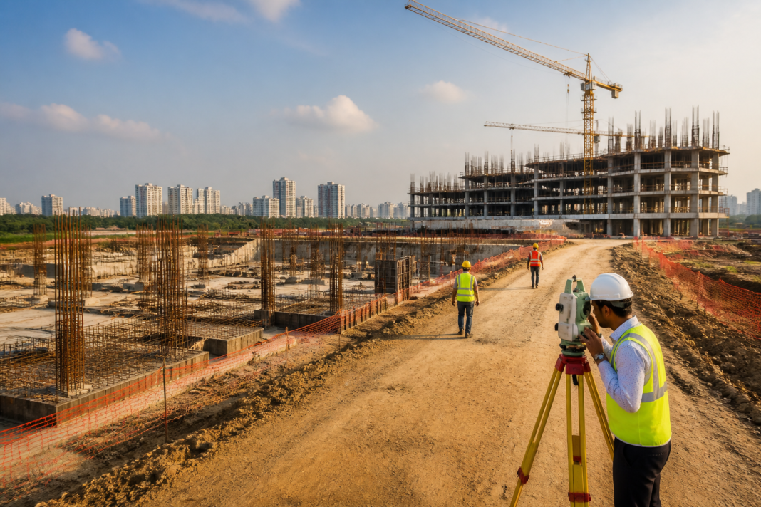 New Town hospital project site planned for the Adani Arogya Mandir medical campus