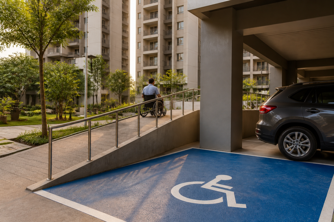Karnataka RERA parking ruling involving accessible parking at a Bengaluru apartment project