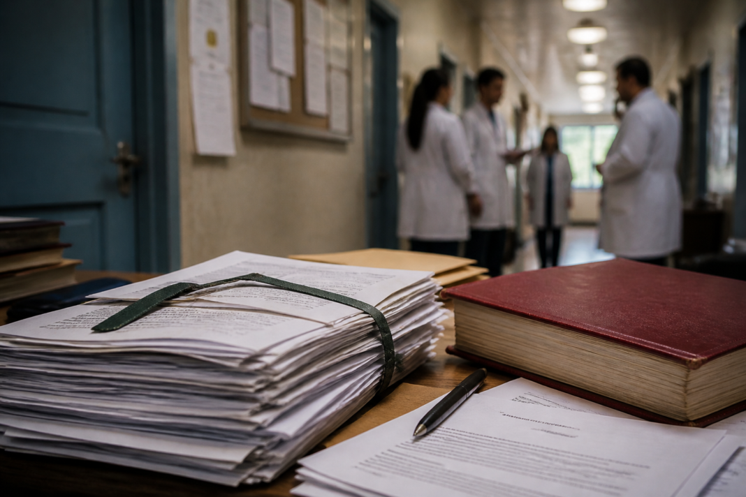 Abhik Dey service quota investigation documents linked to West Bengal medical administration