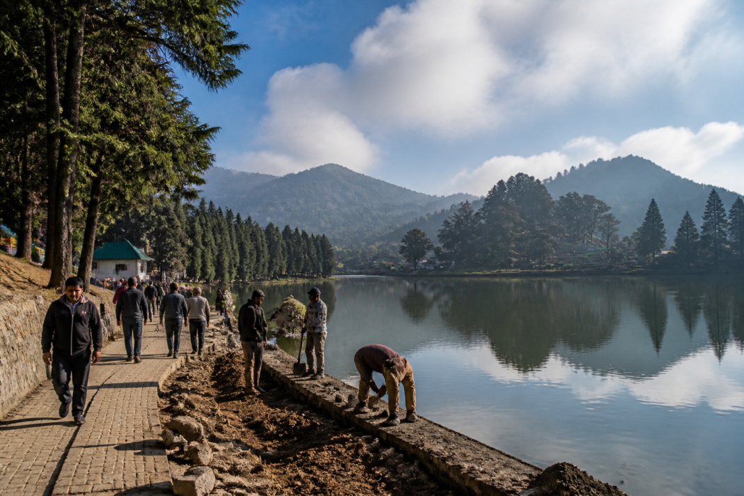 West Bengal tourism plans include infrastructure upgrades around Mirik Lake in the Darjeeling hills.