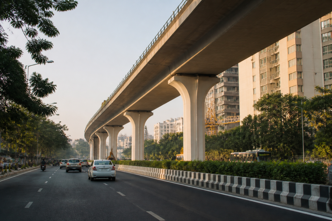 Barapullah Phase 3 corridor and Delhi road infrastructure project