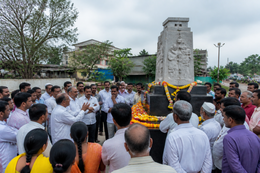 Chirner Jungle Satyagraha memorial ceremony in Uran amid farmer protests over the NAINA project