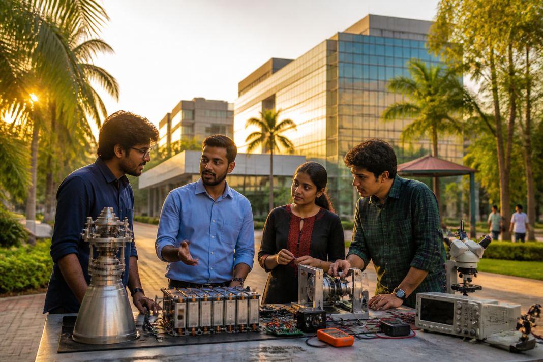 IIT Madras deep-tech fund and research park innovation ecosystem in Chennai