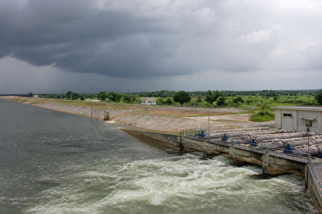 Kaleshwaram project reservoirs and Godavari floodwaters in Telangana