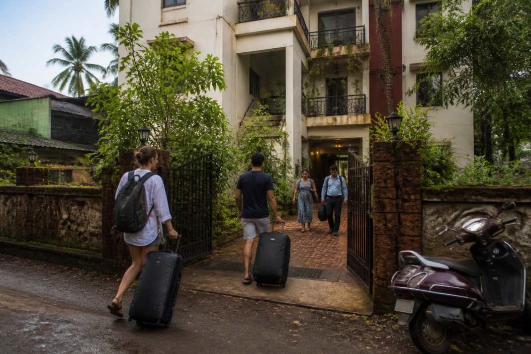Goa parallel tourism operating from a residential apartment building in Siolim