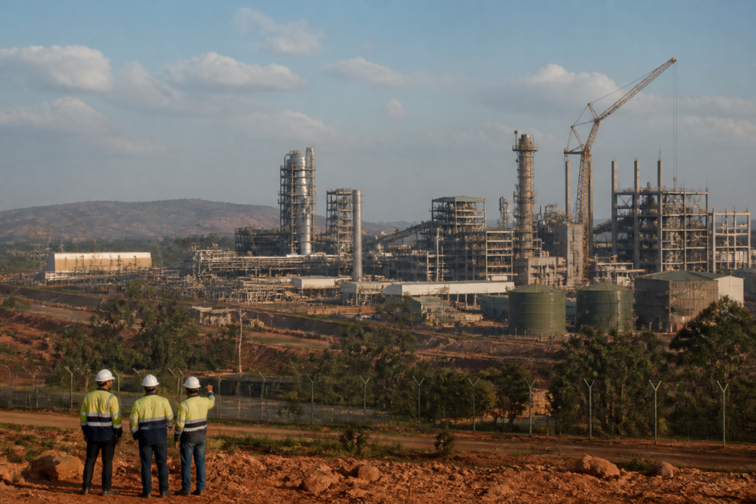 Vedanta Odisha projects and an aluminium industrial complex in Odisha