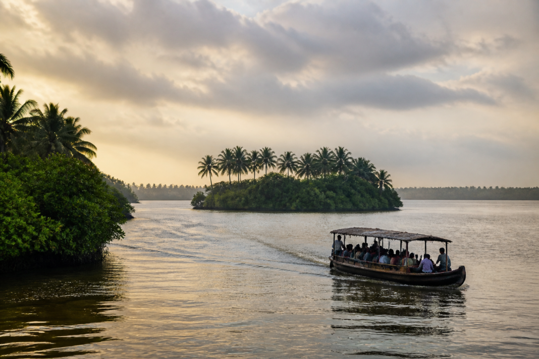 Konaseema tourism proposal featuring coastal waters, mangroves and boat access near Hope Island