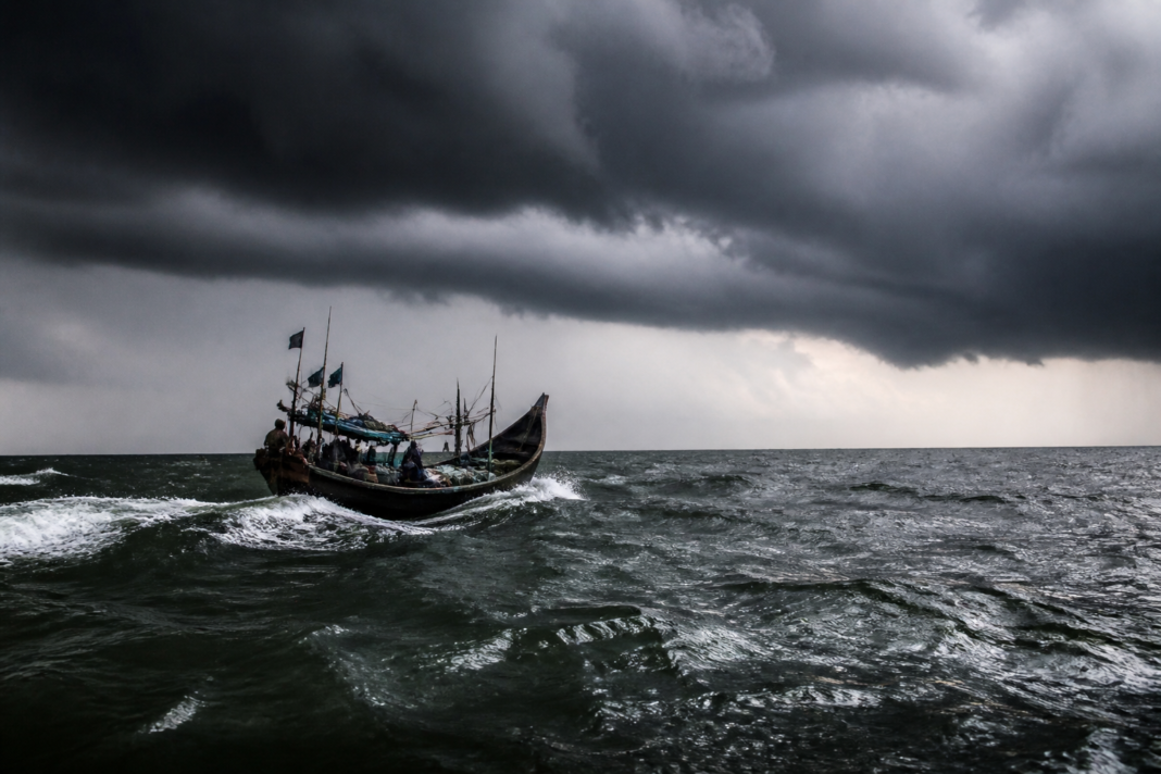 Bay of Bengal depression developing near Myanmar as rough seas affect fishing waters