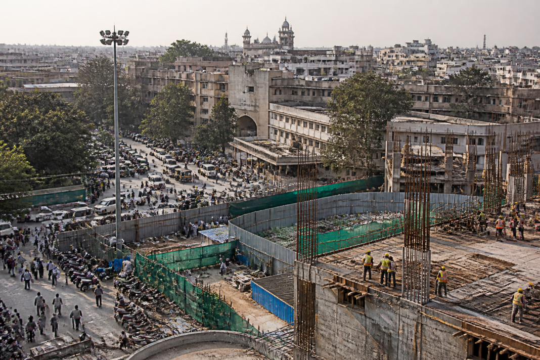 Osmania Hospital project site and ageing hospital facilities in Hyderabad