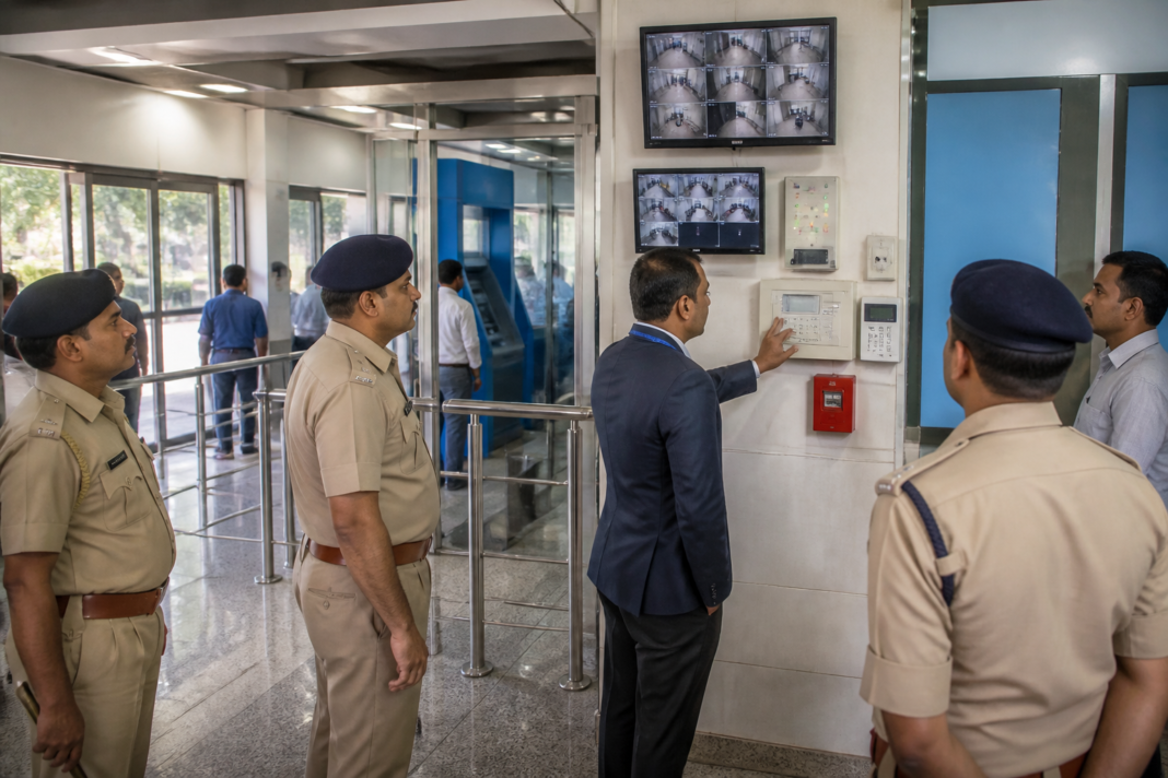 Bokaro bank security audit covering CCTV and ATM safety measures
