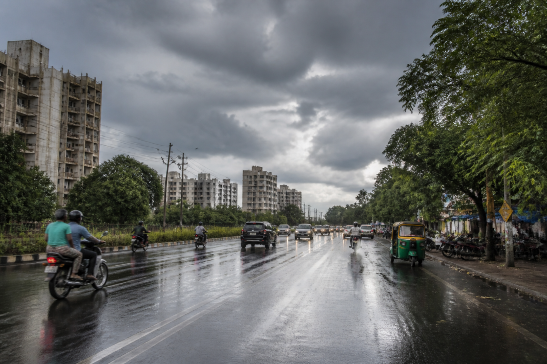 Faridabad AQI improves after rain and strong winds clear dust from city roads
