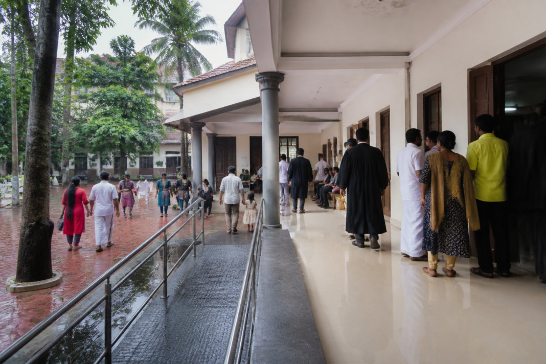 Kerala POCSO courts and judicial infrastructure at a district court complex