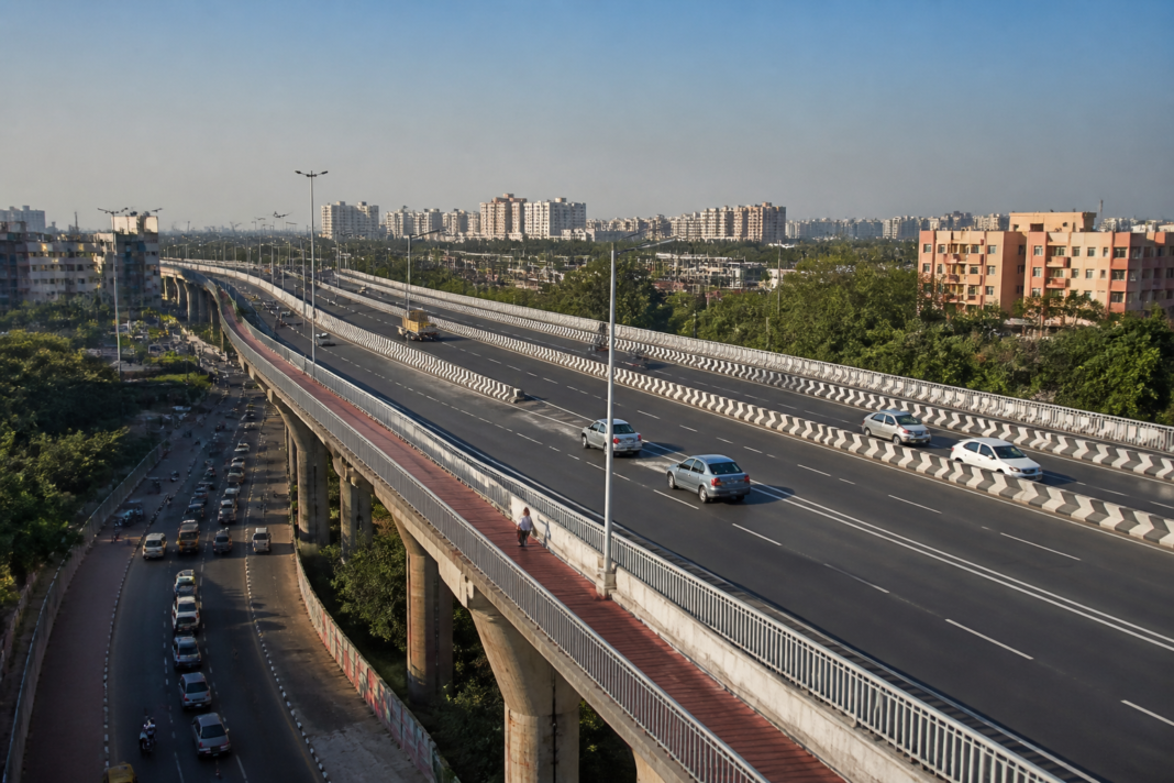 Barapullah Phase 3 corridor connecting Sarai Kale Khan and Mayur Vihar in Delhi
