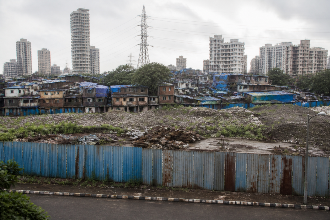 Chembur SRA project site linked to a Bombay High Court case over stalled redevelopment.