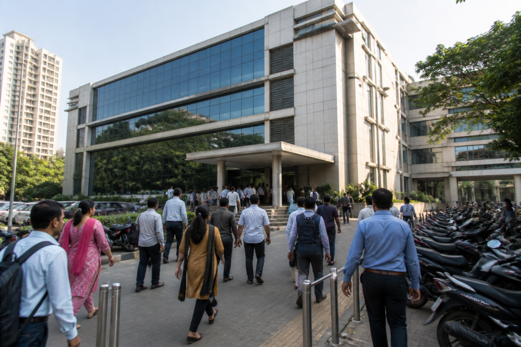 Vasai-Virar Municipal Corporation building representing the civic body’s new sanctioned posts