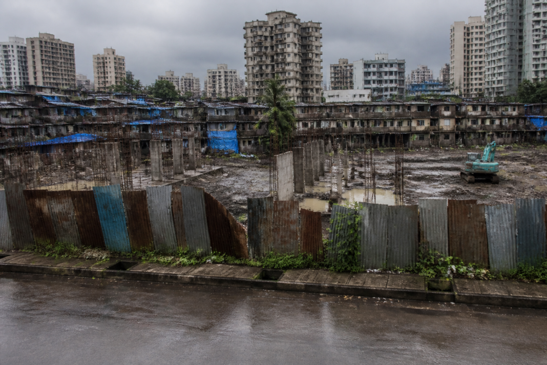 Chembur SRA project site linked to a long-delayed Mumbai slum rehabilitation case