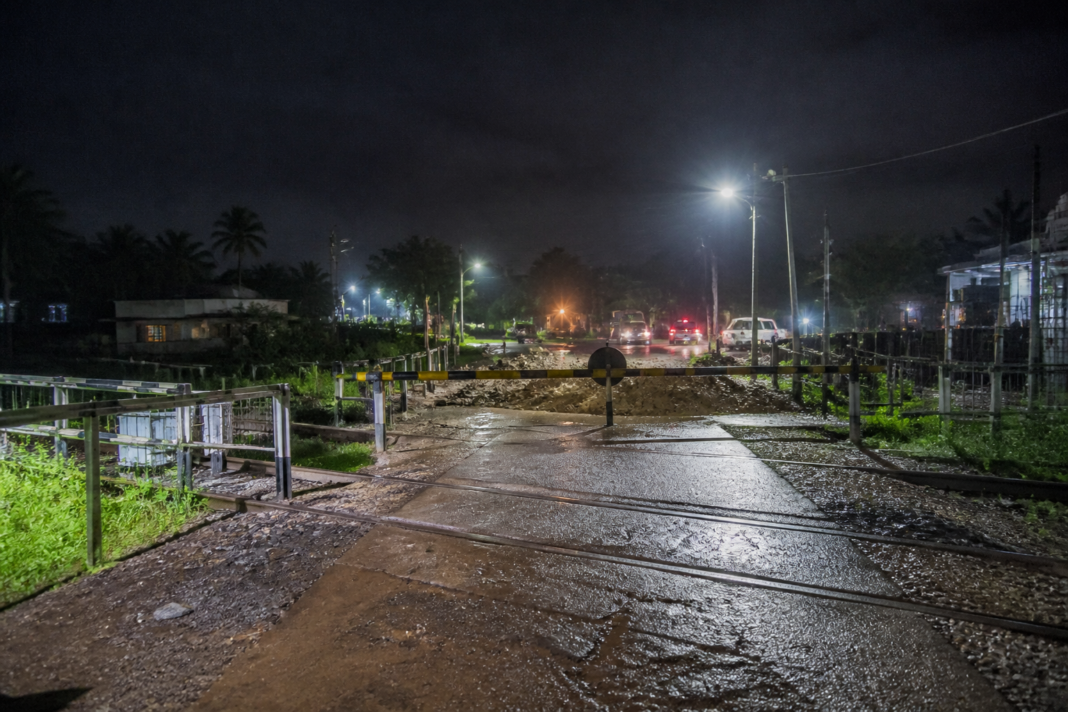 Haleangadi railway crossing closed for overnight road repair work